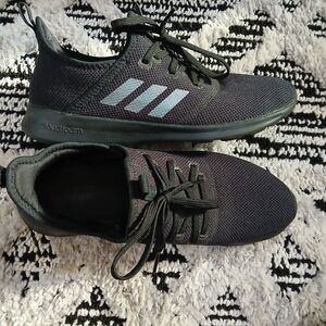 Adidas Women's Black and Gray Athletic Shoes